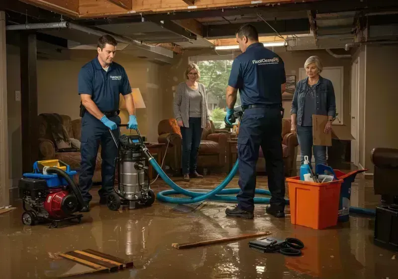 Basement Water Extraction and Removal Techniques process in Tri-Lakes, IN